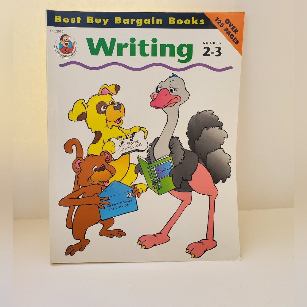 Writing Grades 2-3 Book Frank Schaffer Publications Unused